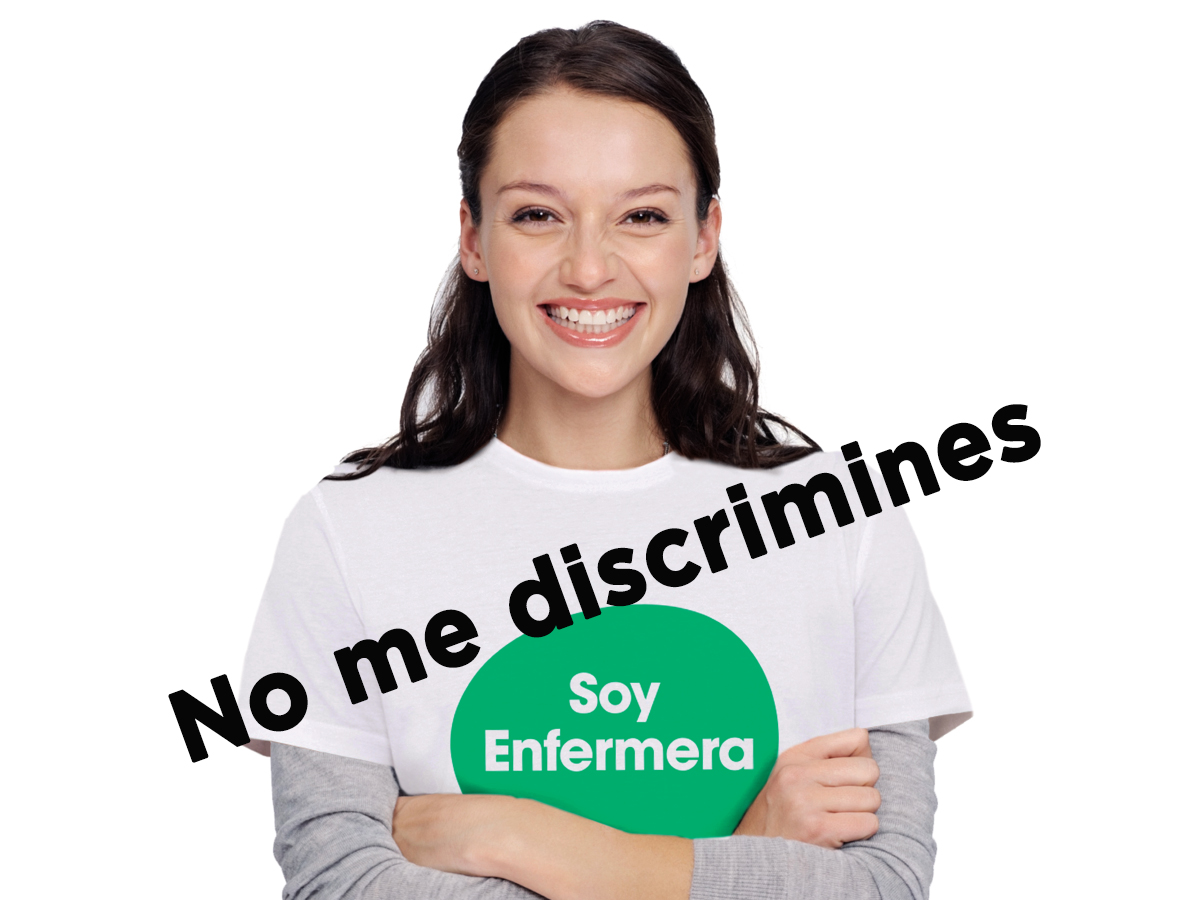 Enfermera discriminación
