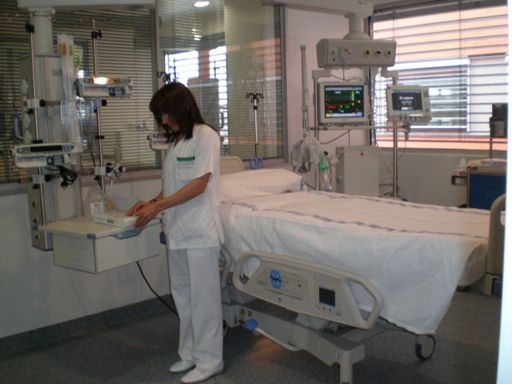 Enfermera en UVI