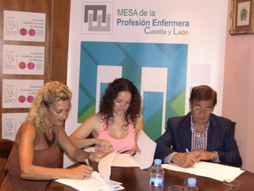 Mesa Profesión Enfermera CYL adhesión matronas Ascalema 2016