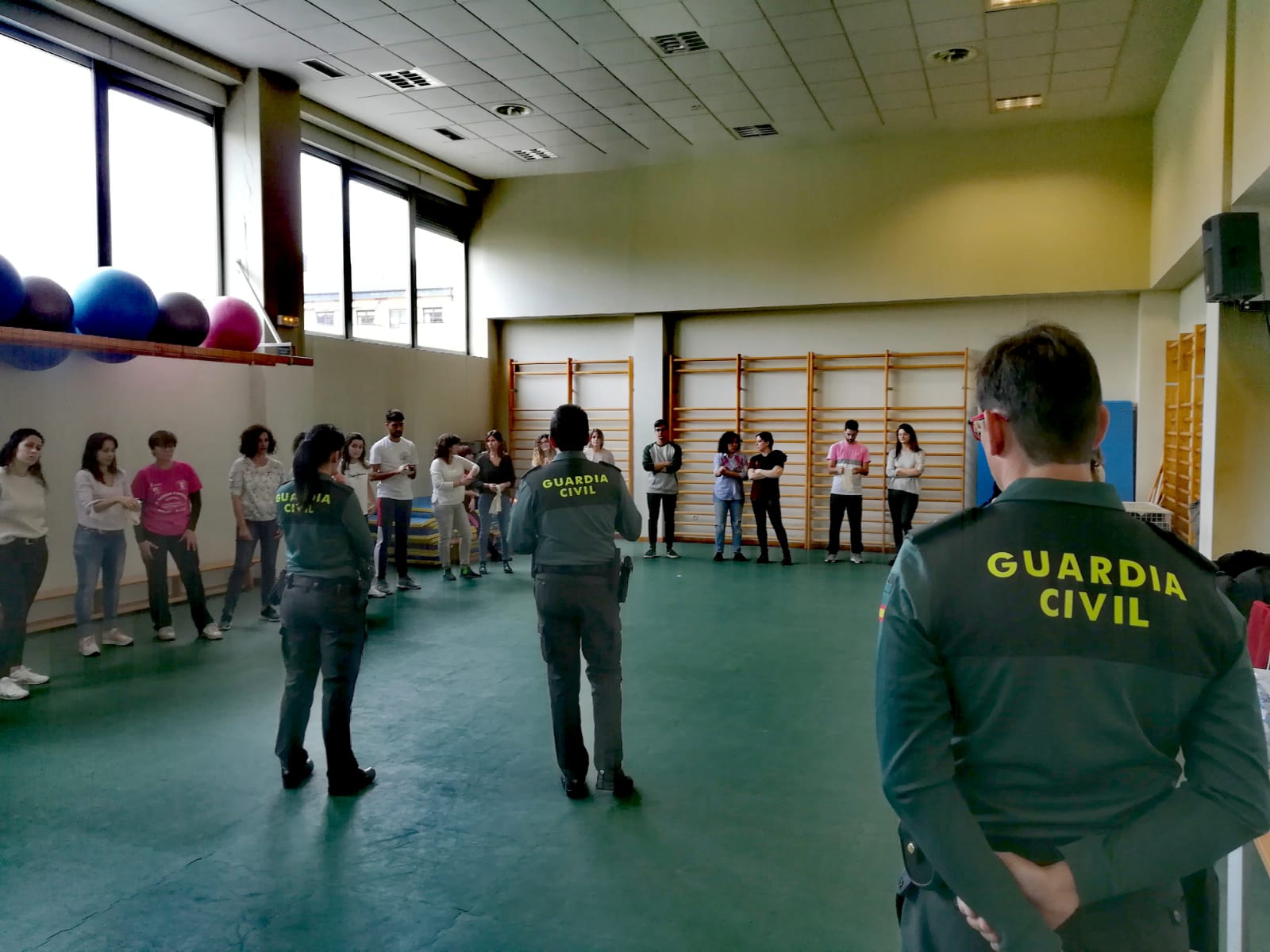 Curso defensa personal SATSE Zamora 1