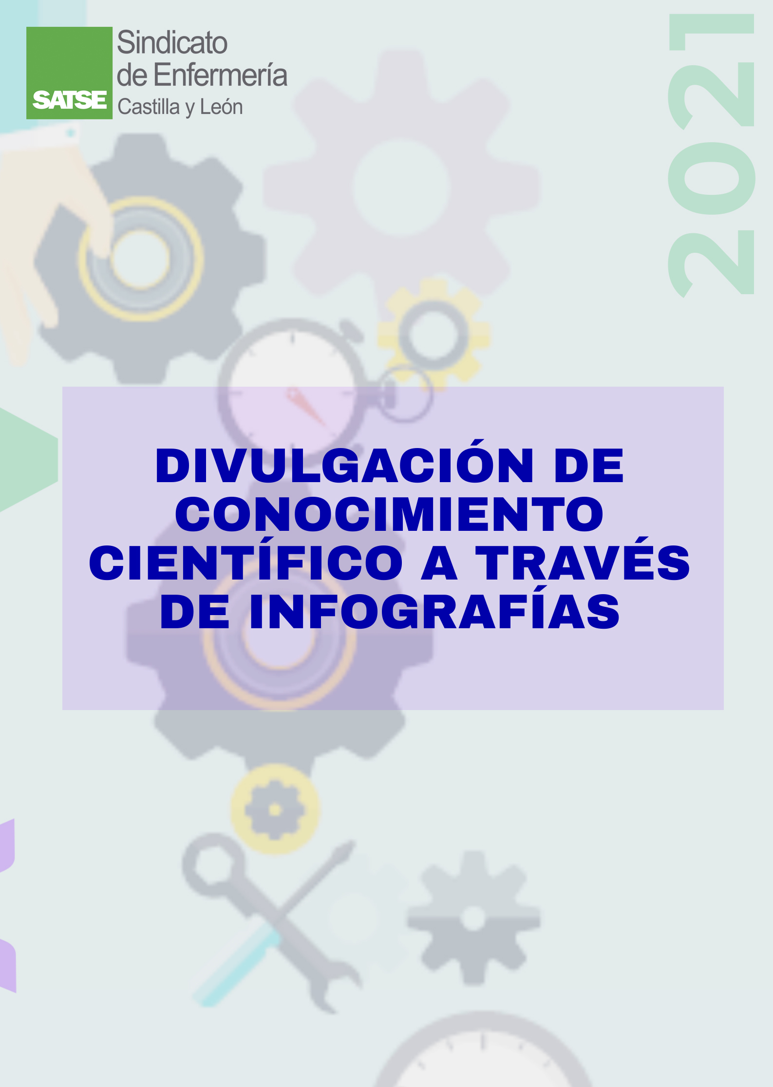 Portada libro Infografías Jornadas divulgación conocimiento científico SATSE CYL