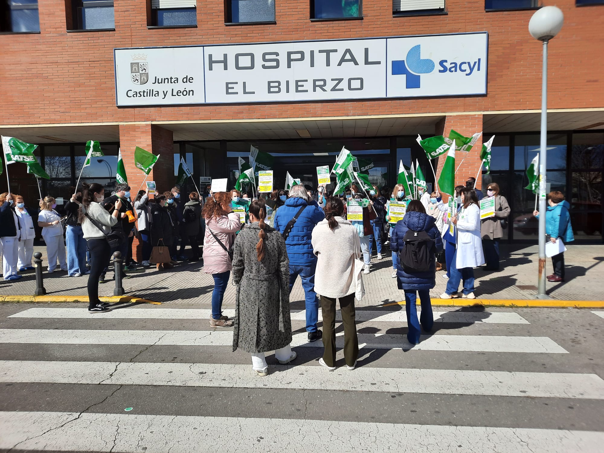 Concentración Hospital del Bierzo Carrera Profesional 2