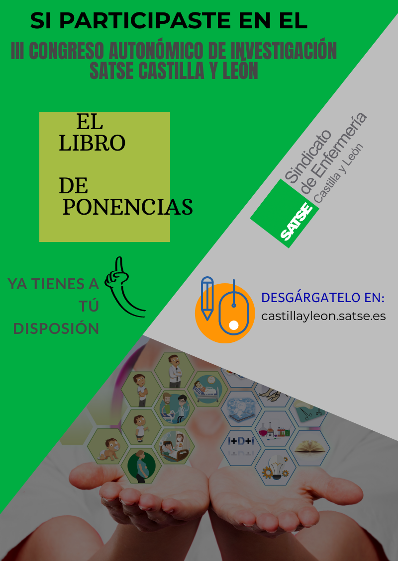 Cartel Libro Ponencias III Congreso Investigación SATSE CYL 2018