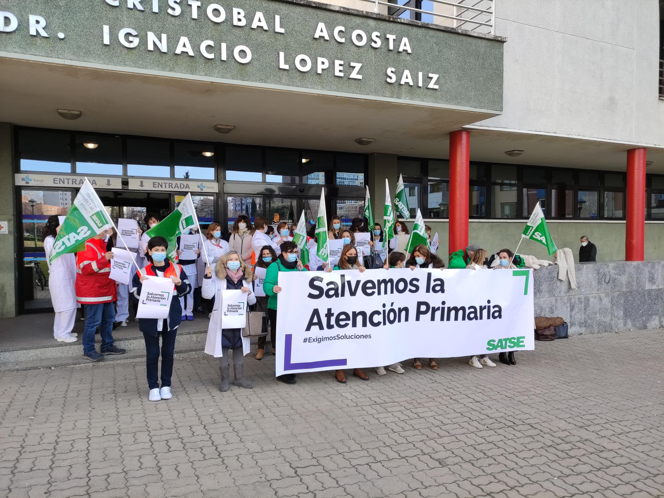 Concentración en Burgos
