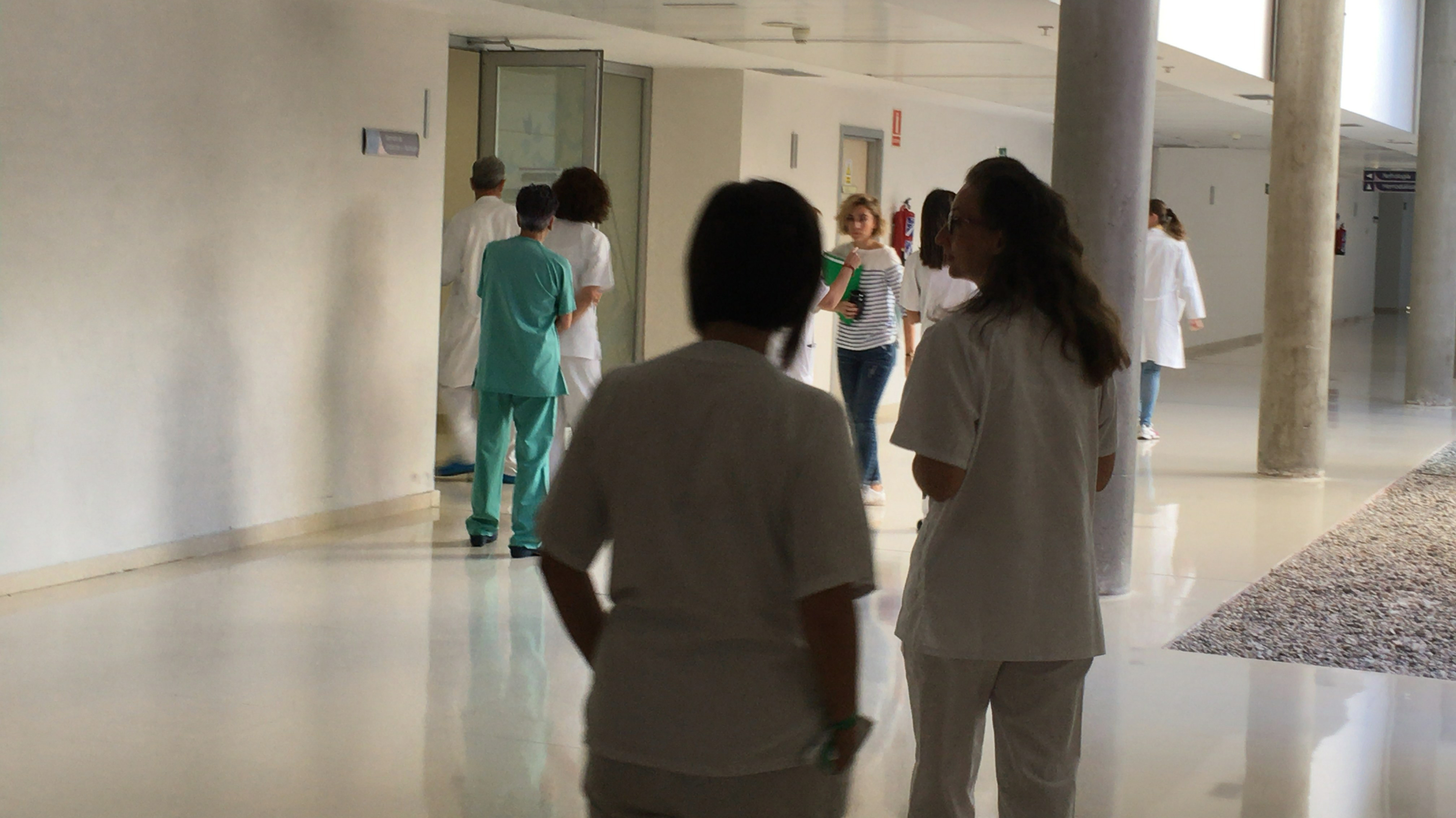 Enfermeras en un hospital de Castilla y León