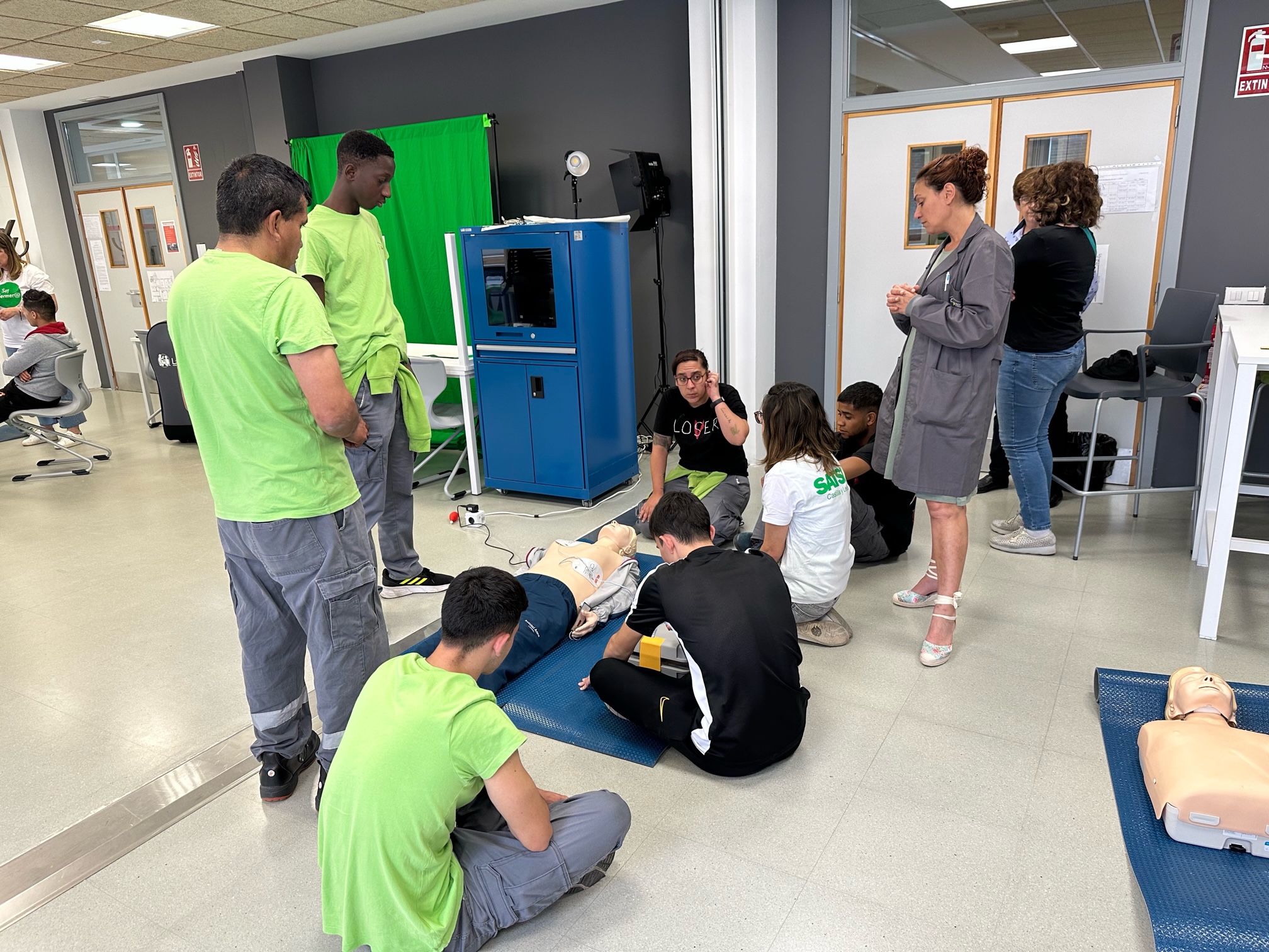 Curso impartido por SATSE a alumnos del CIFP Pico Frentes de Soria